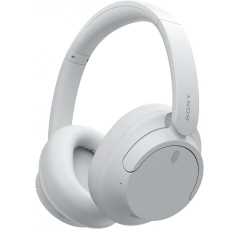Sony WH-CH720 Auriculares Bluetooth 5.2 con Microfono Integrado - Diadema Ajustable - Conectividad Multipunto - Alambrico e Inalambrico - Auriculares Giratorios - Autonomia hasta 50h - Color Blanco