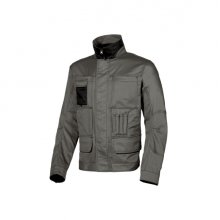 Upower Shake Chaqueta Profesional - Talla 2XL - Bolsillos Multifuncionales, Cierre de Seguridad, Ventilacion Malla 3D, PuÃ±os y Cintura Ajustables, Proteccion DPI1 - Color Gris Piedra