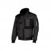 Upower Mate Bomber de Trabajo con Mangas Desmontables - Talla XL - Impermeable, Interior de Microfibra, Bolsillos con Tecnologia Avanzada, Refuerzos Anti-Desgaste, Proteccion DPI1 - Color Negro Carbon