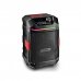NGS Wild Bash Compact Altavoz Premium 200W - Bluetooth 5.4 - USB y AUX - Iluminacion LED - IPX6 - Color Negro