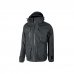 Upower Forex Parka Impermeable y Transpirable - Talla L - Capucha Ajustable y Desmontable, Detalles Reflectantes, Interior Termico con Mangas Desmontables, Proteccion DPI1 - Color Gris Meteorito