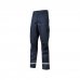 Upower Monaco Pantalones de Trabajo - Talla 4XL - Durabilidad y Comodidad, Tejido Elastico, Multiples Bolsillos, Proteccion Lumbar, Costuras Reforzadas, Detalles Reflectantes - Color Azul Oscuro Westlake