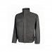 Upower Sofia Cazadora de Trabajo - Talla L - Mechanical Stretch, Lavable a Alta Temperatura, Bolsillos con Cremallera, PuÃ±os Ajustables, Portacredenciales, Elastico Inferior - Color Gris Oscuro