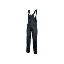 Upower Atene Peto de Trabajo Resistente - Talla M - Comodidad y Funcionalidad, Tejido Poli-Algodon Mechanical Stretch, Multiples Bolsillos con Cierre, Lavable a 60Â°, Ajuste Personalizado - Color Negro Carbon