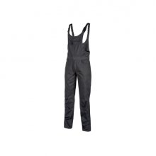 Upower Atene Peto de Trabajo Resistente - Talla 3XL - Comodidad y Funcionalidad, Tejido Poli-Algodon Mechanical Stretch, Lavable, Multiples Bolsillos, Ajuste Perfecto, Rodillas Preformadas - Color Gris Oscuro