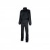Upower Roma Mono de Trabajo - Talla 3XL - Policoton Mechanical Stretch, Multiples Bolsillos, Cinta Porta-Identificacion, Rodillas Preformadas, Triple Costura - Color Negro Carbon