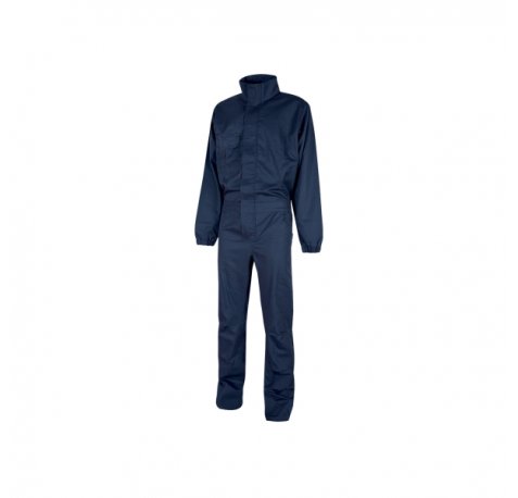 Upower Roma Mono de Trabajo - Talla M - Policoton Mechanical Stretch, Multiples Bolsillos, Cintura y PuÃ±os Elasticos, Rodillas Preformadas, Triple Costura - Color Azul Oscuro Westlake
