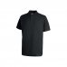 Upower Tonga Polo de Hombre de Algodon Pique - Talla L - Transpirable, Duradero, Acabados en Canale, Proteccion DPI1, Disponible en 7 Colores Vibrantes - Color Negro Carbon