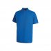 Upower Tonga Polo de Hombre de Algodon Pique - Talla 5XL - Transpirable, Cuello con 3 Botones, Acabados en Canale, Refuerzos en Cuello y Hombros, Proteccion DPI1 - Color Azul Regio