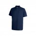 Upower Tonga Polo de Hombre de Algodon Pique - Talla 3XL - Transpirable, Cuello con 3 Botones, Acabados en Canale, Refuerzos en Cuello y Hombros, Proteccion DPI1 - Color Azul Marino