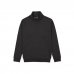 Upower Maui Sudadera con Media Cremallera - Talla 2XL - French Terry, Algodon y Poliester, Transpirable y Duradera, PuÃ±os y Dobladillo Elasticos, Mangas Ranglan, Costuras Pespunteadas - Color Negro Carbon