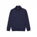 Upower Maui Sudadera con Media Cremallera - Talla S - French Terry, Transpirable, Duradera, Ajuste Comodo, Mangas Ranglan, Costuras Pespunteadas, Detalles Cuidadosos - Color Azul Marino