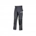 Upower Flash Pantalones de Trabajo con TC Stretch Canvas - Talla 64 - Bolsillos Multifuncionales, Soportes para Herramientas, Rodilleras Confortables, Reflectantes, Proteccion DPI1 - Color Gris Asfalto
