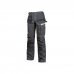 Upower Gordon Pantalones Funcionales con Bolsillos Flotantes - Talla 48 - Porta Herramientas, Cintura Ajustable, Insertos Reflectantes, Costuras Triples, Proteccion DPI1 - Color Gris Asfalto