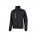Upower Pluton Lady Chaqueta de Tela Resistente - Talla XS - Suave, Repelente al Agua, Transpirable, Secado Rapido, Multiples Bolsillos, Capuchon Retractil, PuÃ±os a Prueba de Viento, Proteccion DPI1 - Color Negro Carbon