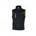 Upower Saturn Lady Chaleco Resistente y Suave - Talla XL - Repelente al Agua, Transpirable, Secado Rapido, Bolsillos Practicos, Detalles Reflectantes, Proteccion DPI1 - Color Negro Carbon