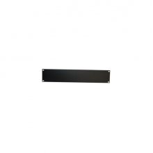 WP Tapa Delantera para Armario 2U - 490x15x100mm - Color Negro