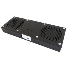 WP Termostato para Armarios de la Serie RWB con 2 Ventiladores - 475x400x55mm - Color Negro