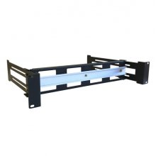WP Rail para Equipo DIN 2U - 550x400x300mm - Color Negro