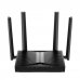 Cudy Router WiFi 7 Dual Band Gigabit BE3600 - Velocidad hasta 1000Mbps - 5 Puertos - 4 Antenas Fijas de 5dBi - Tecnologia MU-MIMO - Color Negro