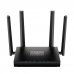 Cudy BE5000 Router WiFi 7 2.5G - Servidor y Cliente VPN - Ethernet 1Gbps - Soporta hasta 200 Dispositivos - Control en la Nube con App - Doble Banda hasta 5Gbps - 183.3x109x38mm - Color Negro