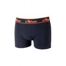 Upower Boxer Calzoncillos Boxer de Algodon Suave - Talla M - Elastico Resistente, Ajuste Duradero, Material Transpirable y Resistente al Lavado, Paquete de Tres. - Color Azul Marino