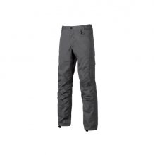 Upower Alfa Pantalon de Trabajo con Multiples Bolsillos - Talla 50 - Porta Martillo, Bolsillos para Rodilleras, Cintura Elastica, Proteccion DPI1 - Color Gris Meteorito