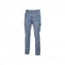 Upower Jam Pantalon Vaquero Elastico - Talla S - Ajuste Slim Fit, 5 Bolsillos, Bolsillo Lateral Grande, Proteccion DPI1 - Color Azul Vaquero Claro