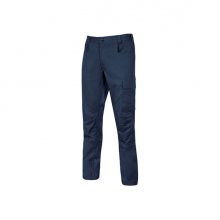 Upower Bravo Top Pantalon Confortable y Funcional - Talla 2XL - Bolsillos Multiples, Cierre de Velcro, Martillo en Cintura, Triple Costura, Ajuste Slim-Fit, Proteccion DPI1 - Color Azul Oscuro Westlake