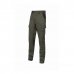 Upower Guapo Pantalones de Trabajo de Algodon Elastico - Talla S - Bolsillos Multifuncionales, Cierre Resistente, Proteccion Lumbar, Rodillas Preformadas, DPI1 - Color Verde Oscuro