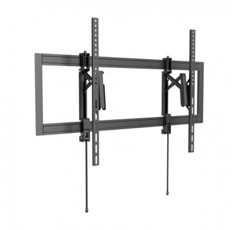 Aisens WT105TS-475 PRO Soporte de Pared Fijo para TV de 55"-105" - Giratorio e Inclinable - Antirrobo - Peso Maximo 80Kg - Color Negro