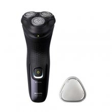 Philips Serie 3000X Afeitadora Inalambrica - Autonomia hasta 40min - Cuchillas Autoafilables - Tapa Protectora - Recargable - Cabezales 3D Flotantes - Color Negro