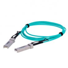 Ruijie XG-SFP-AOC3M Cable de Fibra Optica AOC - SFP+ - 3 Metros - 10 Gbps por Canal - Color Turquesa