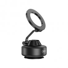 XO C172 Soporte Magnetico de Coche para Smartphones - Bomba de Vacio - Rotacion 360º - Bateria 130mah - Color Negro XO C172 Soporte Magnetico de Coche para Smartphones - Bomba de Vacio - Rotacion 360º - Bateria 130mah - Color Negro