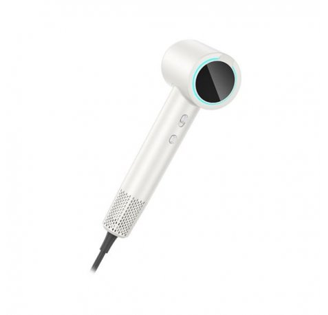 XO CF29 Secador Ionico - Potencia 1450W - 4 Niveles de Temperatura - Display Digital - Color Blanco
