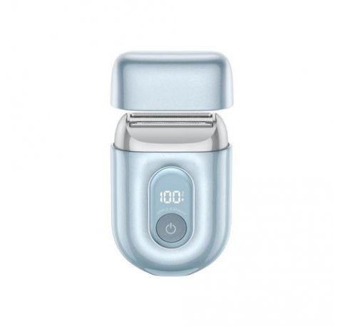XO CF42 Depiladora Electrica - Bateria 450mah - Cuchillas de Acero - IPX6 - Color Azul