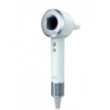 XO CF45 Secador de Pelo Ionico - Velocidad 110.000rpm - 3 Velocidades - Efecto Frio - Boquilla Magnetica - Color Blanco