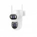 XO CR19 Camara de Vigilancia Motorizada 4G - Resolucion 4MP - Panel Solar 7.5W - Bateria 7800mAh - Deteccion de Movimiento - Vision Nocturna 15m - Tarjeta microSD hasta 128GB - Color Blanco
