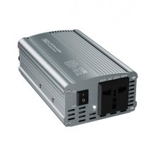 XO CZ021 Inversor de Corriente - Potencia 500W - 12V a 220V - Frecuencia 50Hz - Eficiencia 80% - Carcasa de Aluminio - Protecciones Integradas - Indicador Luminoso - 210x100x60mm - Color Gris