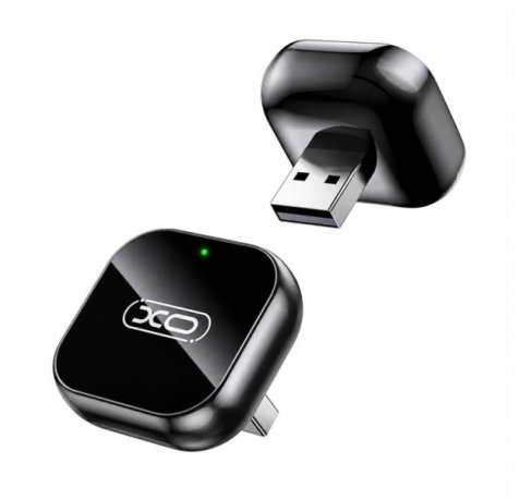 XO CZ026 Conversor CarPlay Inalambrico - USB-A - USB-C - Vinculacion Automatica - Solo iPhone - Conexion Inalambrica - Color Negro