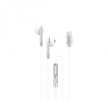 XO EP29 Auriculares Tipo C - Fuertes Graves - Cable 1.2m - Color Blanco