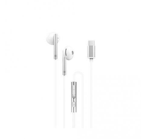XO EP29 Auriculares Tipo C - Fuertes Graves - Cable 1.2m - Color Blanco