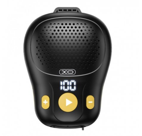 XO F78 Altavoz Portatil - Potencia 3W - IP66 - Bluetooth 5.4 - Autonomia hasta 29h - Bateria 800mAh - Carga 1.5h - ABS y Silicona - Deportivo - Color Negro