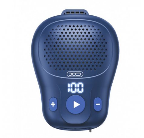 XO F78 Altavoz Portatil - Potencia 3W - IP66 - Bluetooth 5.4 - Autonomia hasta 29h - Bateria 800mAh - Carga 1.5h - ABS y Silicona - Deportivo - Color Azul