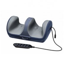XO FG10 Masajeador de Piernas - 3 Niveles de Intensidad - 24W - Temporizador - Color Azul Oscuro y Gris