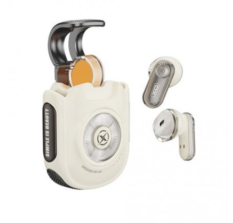 XO G39 Auriculares - Bluetooth 5.3 - TWS - Cancelacion de Ruido - Control Remoto para tus Videos y Fotos - Color Blanco