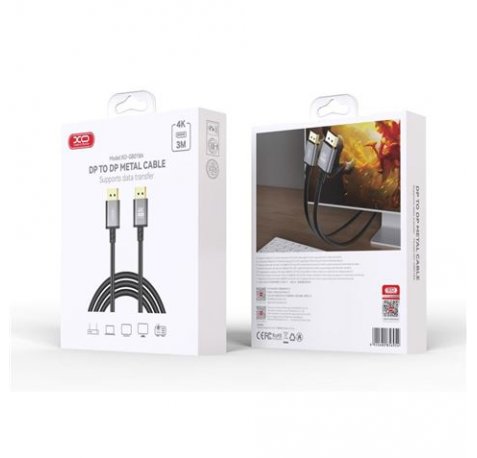 XO Cable HDMI - Longitud 3 Metros - Resolucion 4K - Color Negro