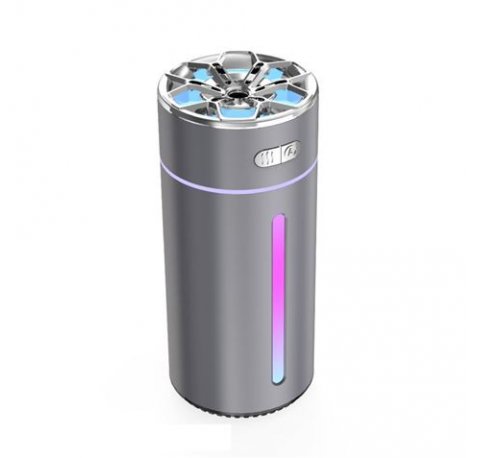 XO Difusor de Aromas - Luz RGB - Bateria 800mAh - Cargador Tipo C - Capacidad 300ml - Ideal para Espacios Reducidos - Color Negro