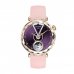 XO J13 Smartwatch - Pantalla AMOLED 1.19" - IP68 - Ritmo Cardiaco - Presion Arterial - Oxigeno en Sangre - Modo Deportivo - Monitor de Descanso - Notificaciones - Color Rosa y Dorado