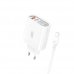 XO L100 Pack Cargador de Corriente 18W - 4x USB-A - Proteccion Intelifente + Cable USB-A a MicroUSB 2.4A